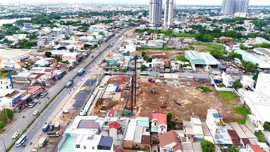 Tiến độ công trường tháng 03/2026